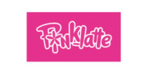 ピンク ラテのロゴ画像