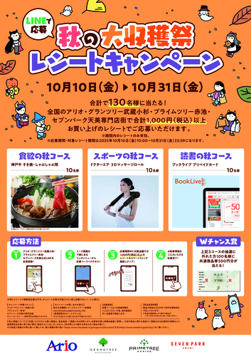 秋の大収穫祭