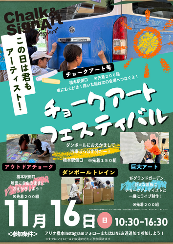 チョークポスター