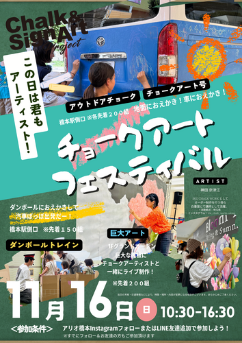 チョークポスター