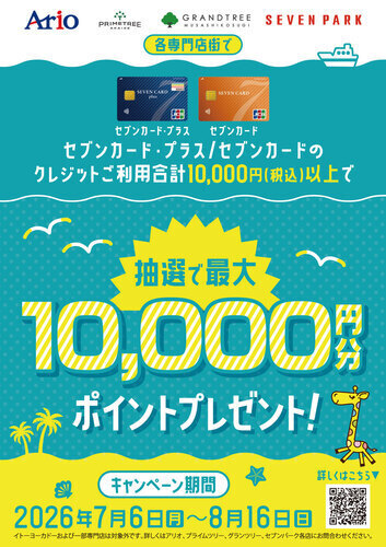 セブンカード　クレジットご利用キャンペーン