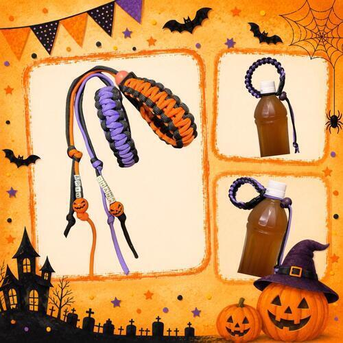 パラコードでつくるハロウィンカラーのマルチストラップづくり