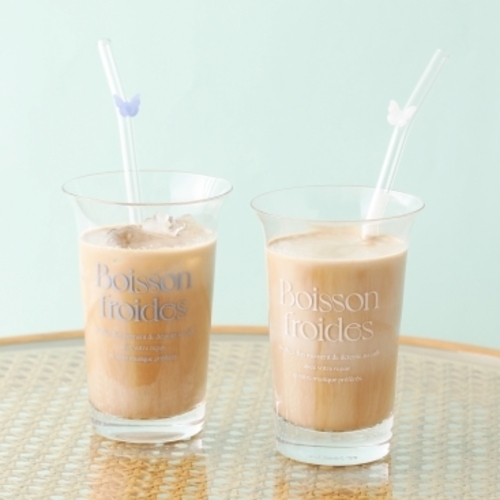 ⋆˚ʚɞ 蝶モチーフのガラスタンブラー ʚɞ˚⋆