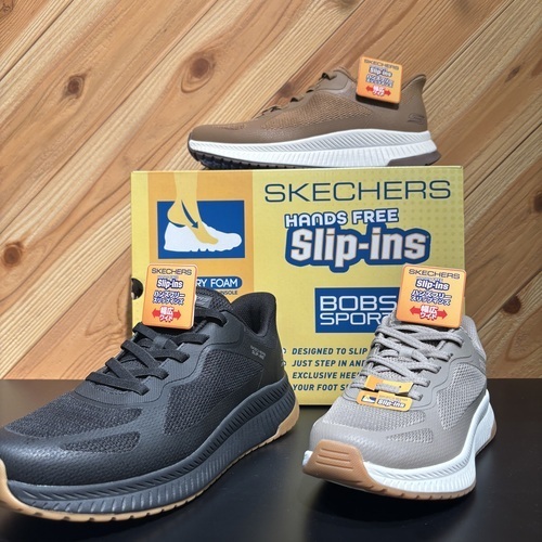 🆕SKECHERS　Slip-insからWIDEバージョンが登場‼️