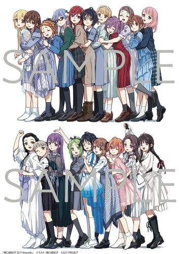 ナナニジ特典ポストカード画像