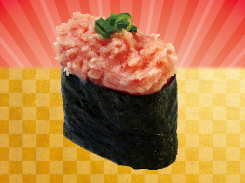 インドまぐろねぎとろ軍艦