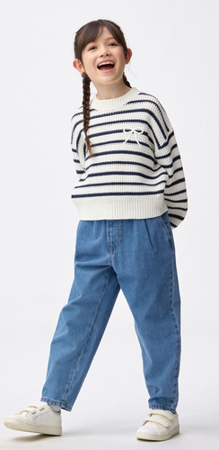 KIDSデニムキャロットパンツ