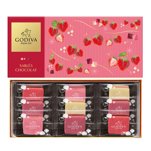 サブレショコラ ストロベリー アソートメント 9個入