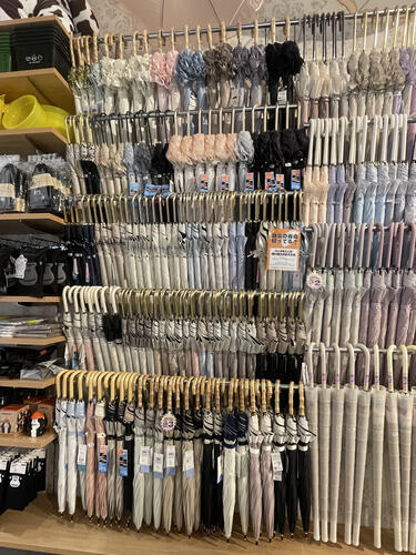 日傘売場