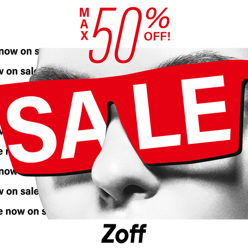 最大50%OFF！！Zoffの夏セール開催中！！