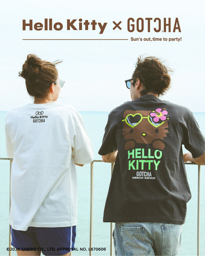 HELLO KITTY X GOTCHA
