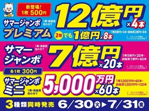 サマージャンボポスター画像