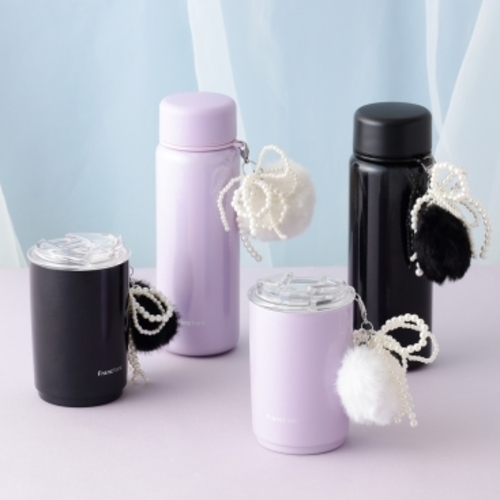 ˙˚ʚ 💜限定カラー登場🖤ɞ°˙ チャーム付きボトル&タンブラー✨